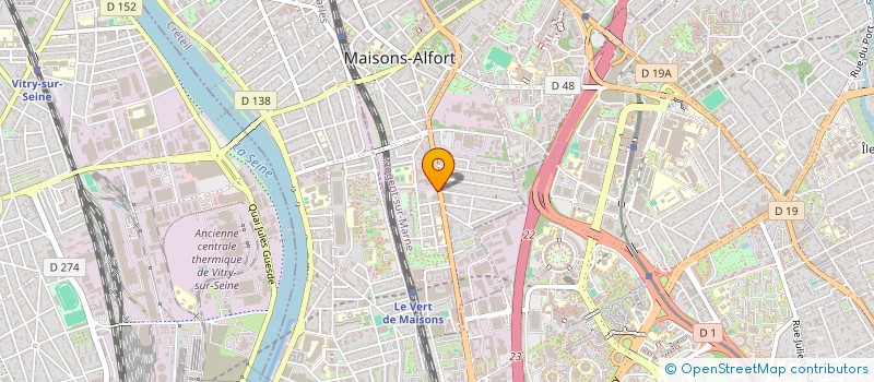 localisation de l'entreprise SLASH  MAISONS-ALFORT