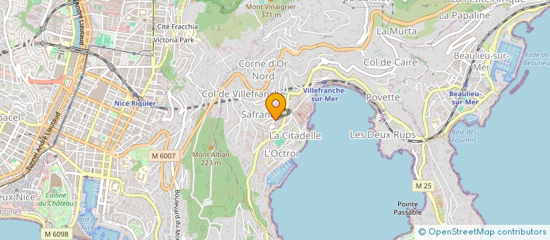 localisation de l'entreprise SLASH à VILLEFRANCHE-SUR-MER