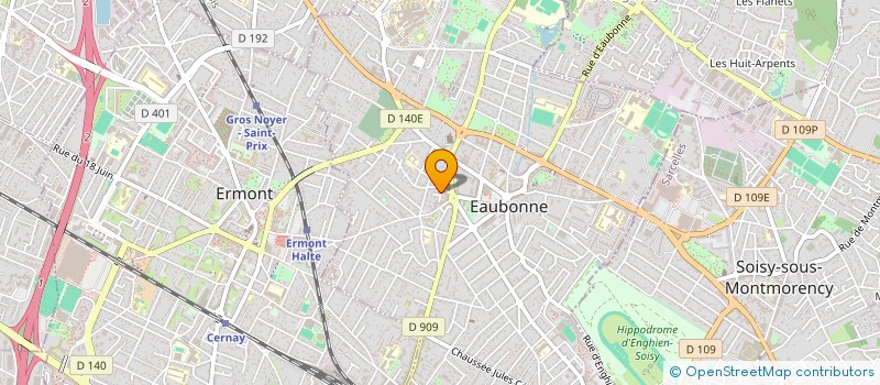 localisation de l'entreprise SLASH H à EAUBONNE