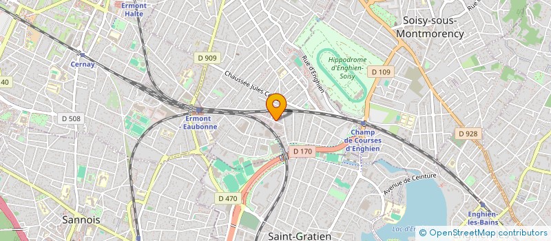 localisation de l'entreprise SLAT à EAUBONNE