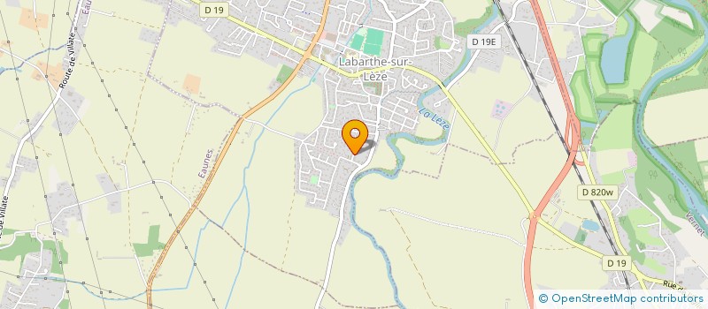 localisation de l'entreprise SLAT IMMO  LABARTHE-SUR-LEZE