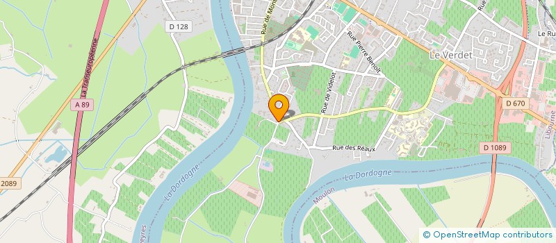 localisation de l'entreprise SLATAJ  LIBOURNE