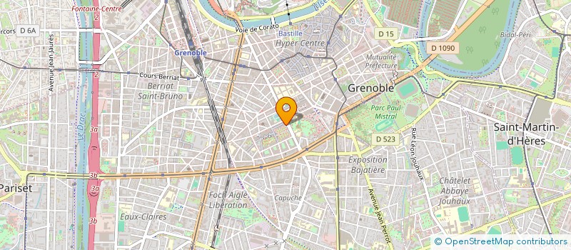localisation de l'entreprise SLATE DIGITAL FRANCE à GRENOBLE