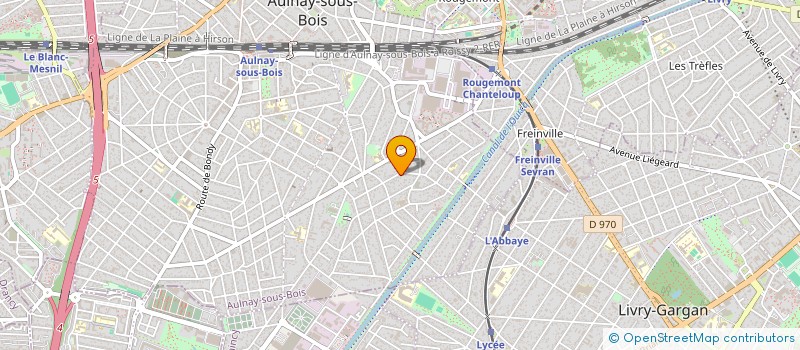 localisation de l'entreprise SLATEC à AULNAY-SOUS-BOIS