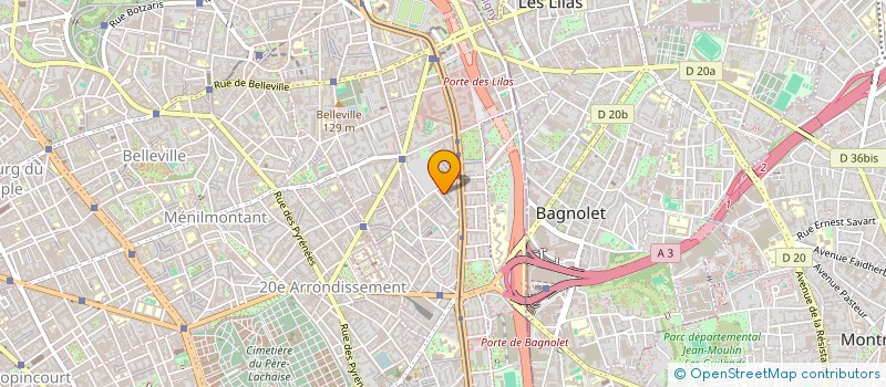 localisation de l'entreprise SLATINE  PARIS