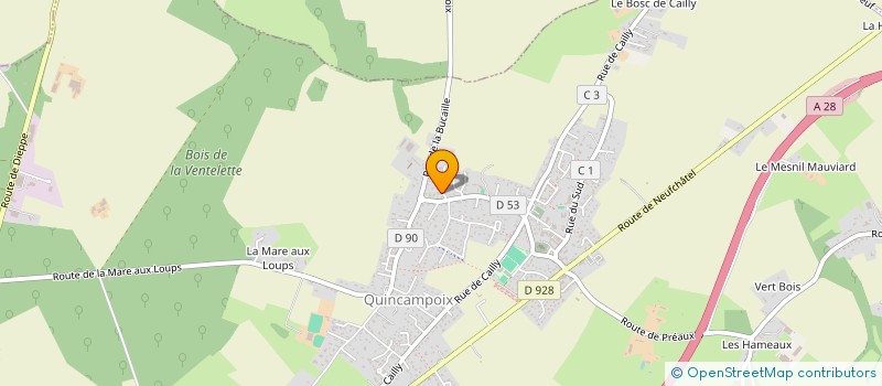 localisation de l'entreprise SLATWYNIA  QUINCAMPOIX