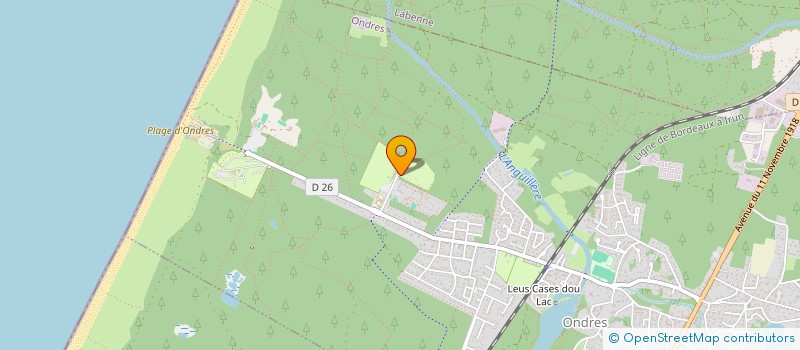 localisation de l'entreprise SLAVAZZA INDIVISION  ONDRES