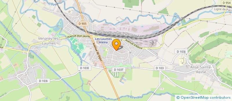 localisation de l'entreprise SLAVCHO  VENAREY-LES-LAUMES