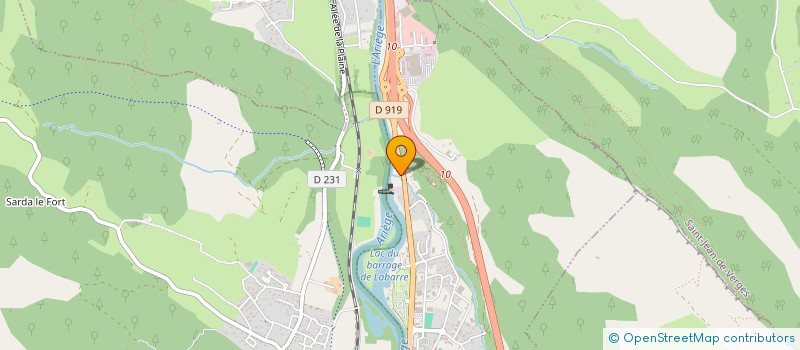 localisation de l'entreprise SLAVIA AUTOMOBILES  FOIX