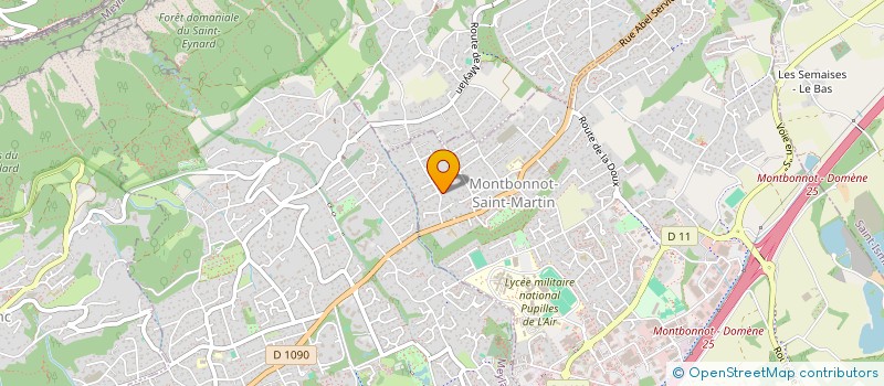 localisation de l'entreprise SLAVINA  MONTBONNOT-SAINT-MARTIN