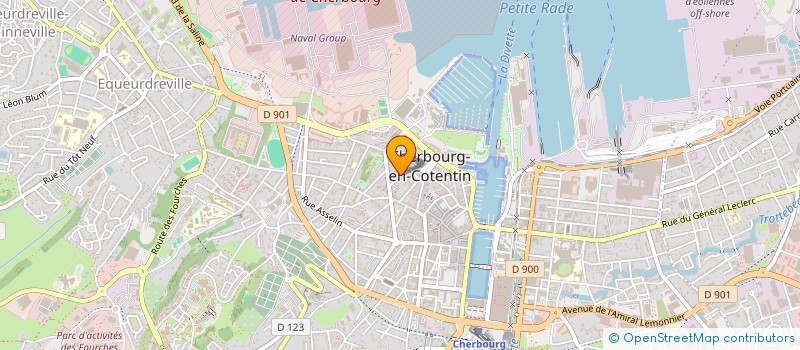 localisation de l'entreprise SLAVKOV à CHERBOURG-EN-COTENTIN