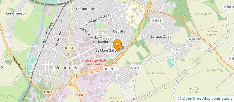 localisation de l'entreprise SLAVT.COM à DREUX