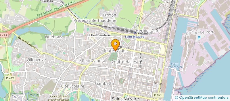 localisation de l'entreprise SLB  SAINT-NAZAIRE