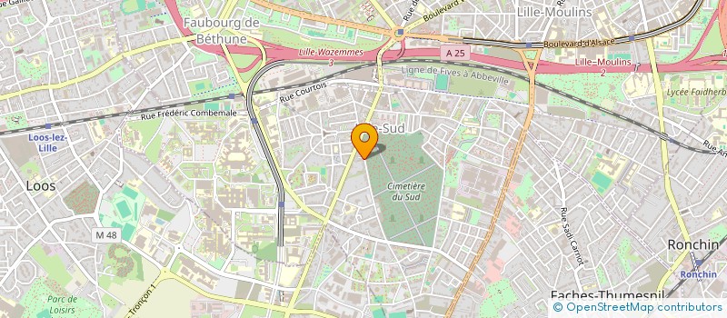 localisation de l'entreprise SLB à LILLE