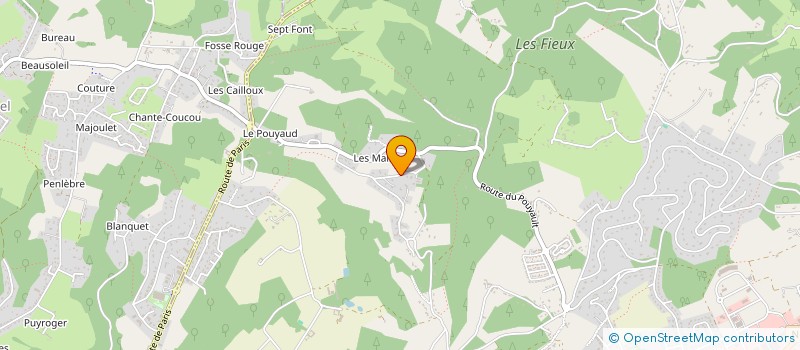 localisation de l'entreprise SLB  TRELISSAC