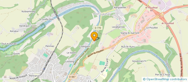 localisation de l'entreprise SLB à CHATEAULIN