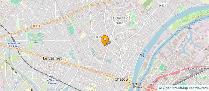 localisation de l'entreprise SLB CLEAN  CHATOU