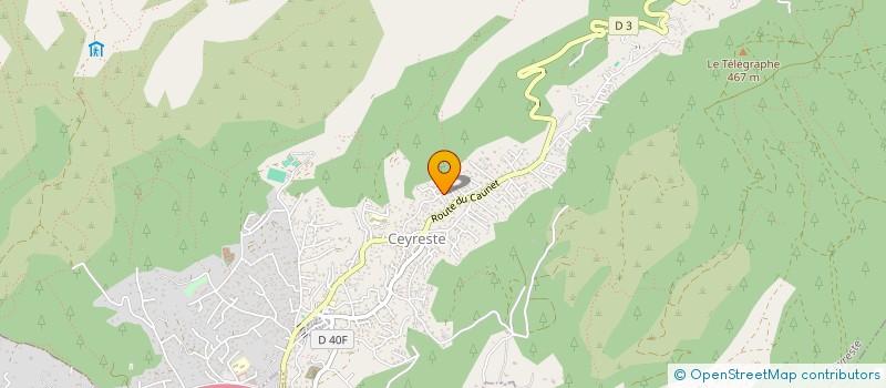 localisation de l'entreprise SLB GROUPE à CEYRESTE