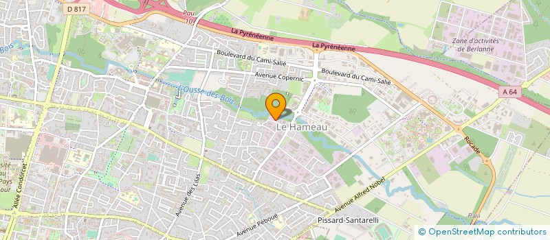 localisation de l'entreprise SLB NETTOYAGE à PAU