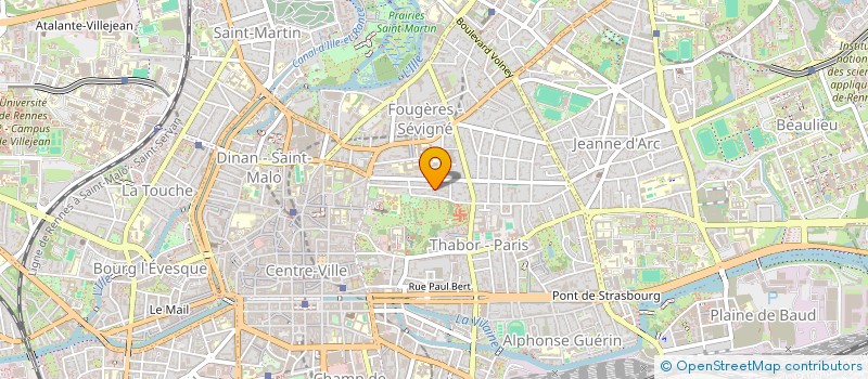 localisation de l'entreprise SLB PHARMA  RENNES