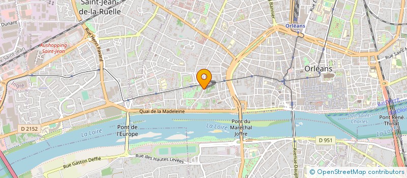 localisation de l'entreprise SLB PRODUCTIONS à ORLEANS