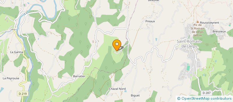 localisation de l'entreprise SLB RENOV  SAINT-SYLVESTRE