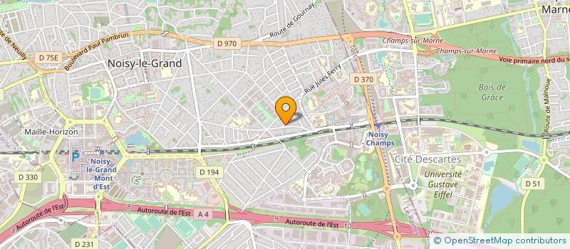 localisation de l'entreprise SLB SARL à NOISY-LE-GRAND