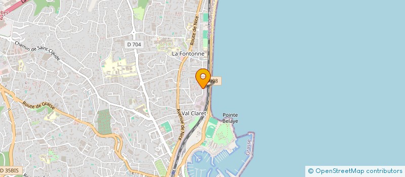 localisation de l'entreprise SLBA à ANTIBES