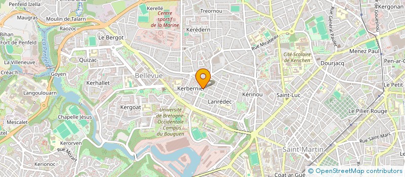 localisation de l'entreprise SLBB à BREST