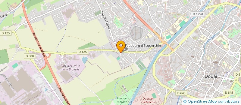localisation de l'entreprise SLBEYLAND à DOUAI