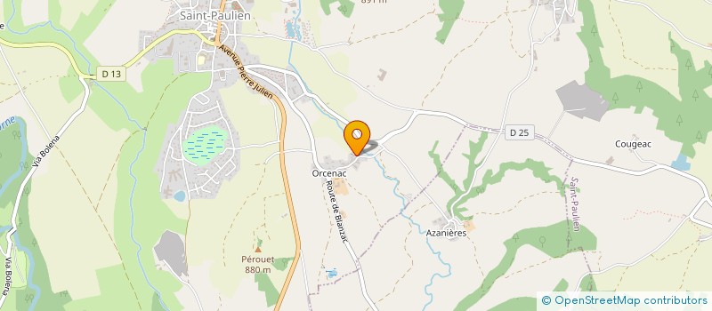 localisation de l'entreprise SLBL GESTION  BLANZAC