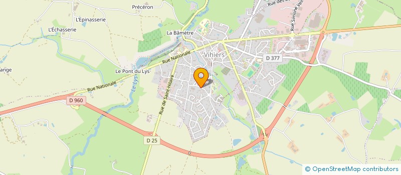 localisation de l'entreprise SLBM à LYS-HAUT-LAYON