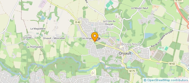 localisation de l'entreprise SLBN à ORVAULT