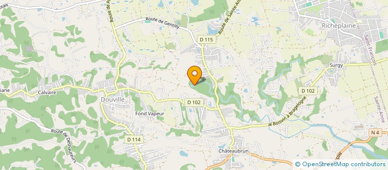 localisation de l'entreprise SLBTP NAGAPIN  SAINTE-ANNE