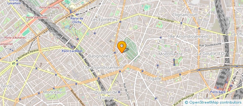 localisation de l'entreprise SLC à PARIS