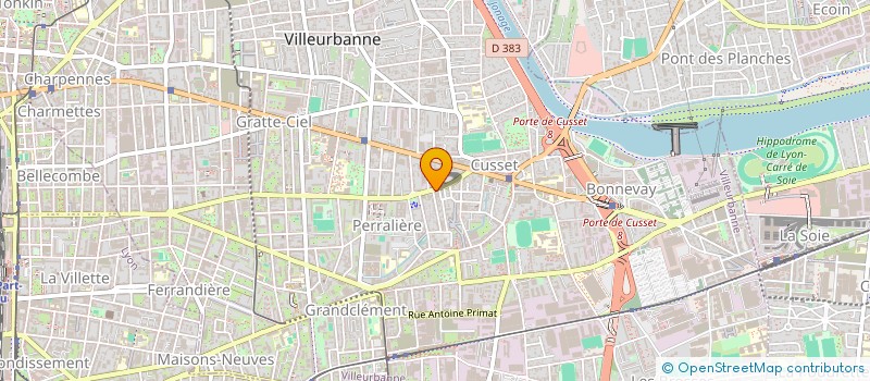 localisation de l'entreprise SLC à VILLEURBANNE