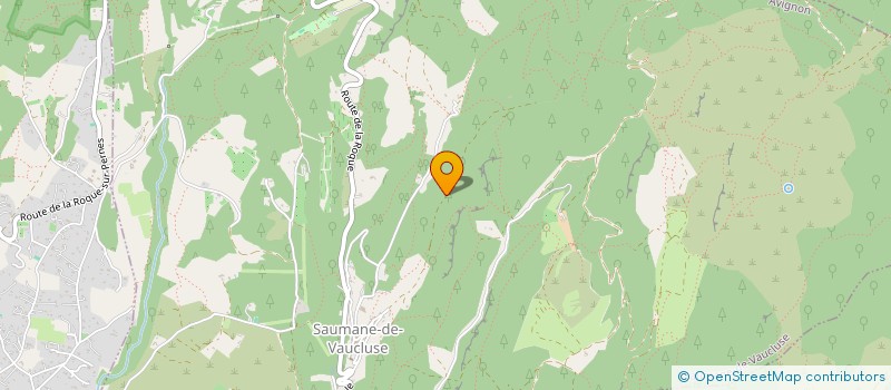 localisation de l'entreprise SLC  SAUMANE-DE-VAUCLUSE