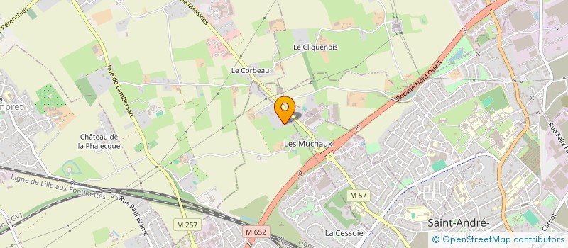 localisation de l'entreprise SLC à LAMBERSART