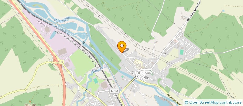 localisation de l'entreprise SLC BRABOIS  CHATEL-SUR-MOSELLE