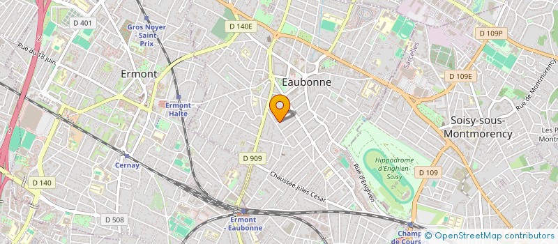 localisation de l'entreprise SLC CONCIERGERIE à EAUBONNE