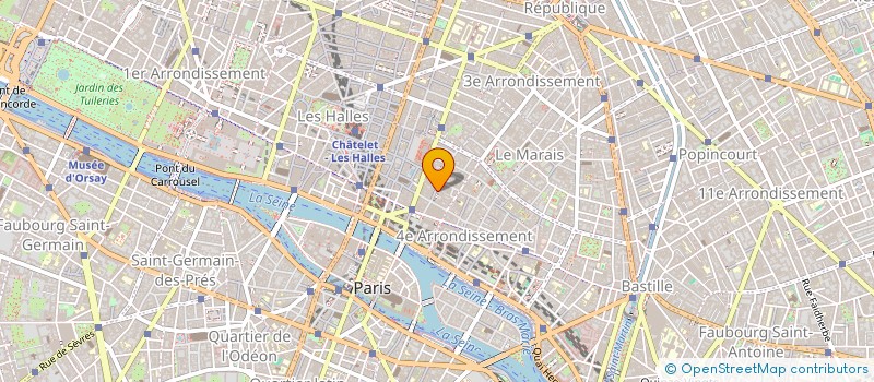 localisation de l'entreprise SLC ET ASSOCIES  PARIS