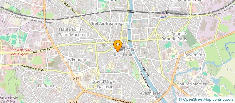 localisation de l'entreprise SLC FAMILY  SAINTE-SUZANNE-ET-CHAMMES