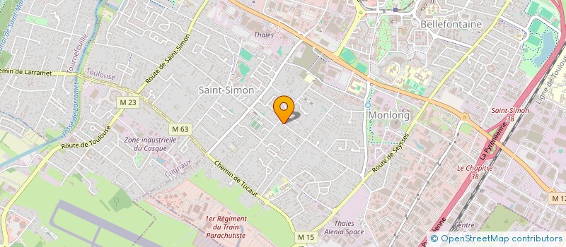 localisation de l'entreprise SLC IMMO à TOULOUSE