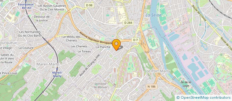 localisation de l'entreprise SLC LOCATION  LE PECQ