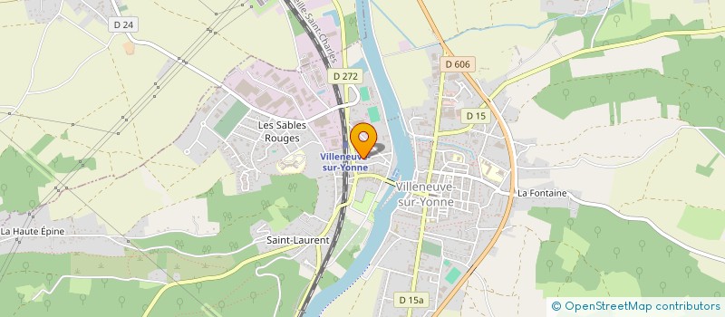 localisation de l'entreprise SLC POSE  VILLENEUVE-SUR-YONNE