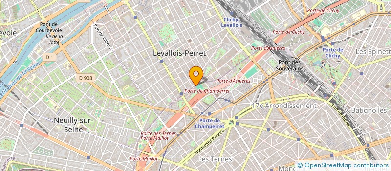 localisation de l'entreprise SLC TECH à LEVALLOIS-PERRET