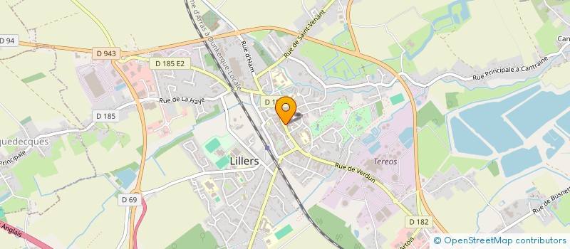 localisation de l'entreprise SLCB  LILLERS