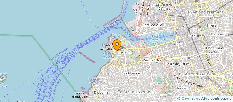 localisation de l'entreprise SLCB à MARSEILLE