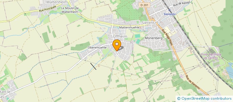 localisation de l'entreprise SLCE SOCIETE LOTI CONSEIL ET ETUDE  UFFHEIM