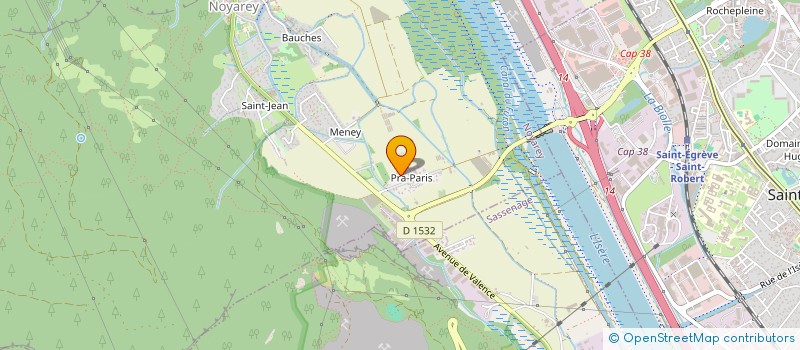 localisation de l'entreprise SLCEM à NOYAREY